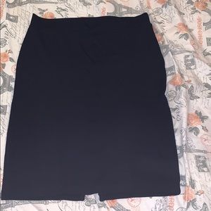 Black Mid Skirt